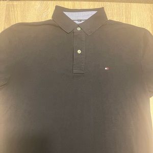 Black Hilfiger polo